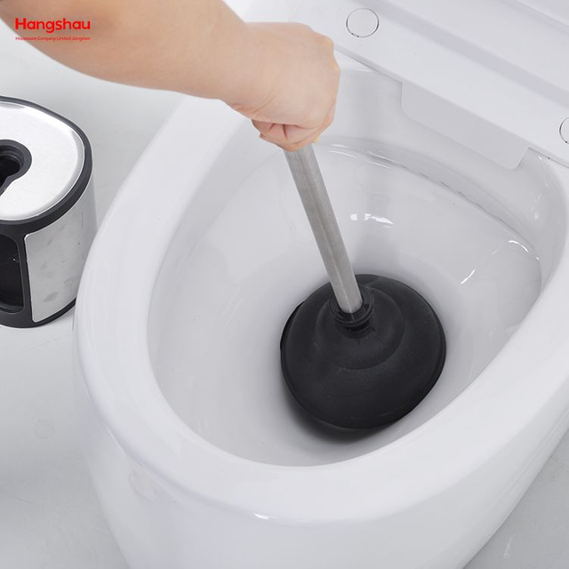 فرشاة المرحاض الاقتصادية ومجموعة الغطاس كومبو من الفولاذ المقاوم للصدأ غير اللامع للحمام المرحاض فرشاة المرحاض المعدنية الدائمة مع حامل مجموعة تنظيف فرشاة بلاستيكية