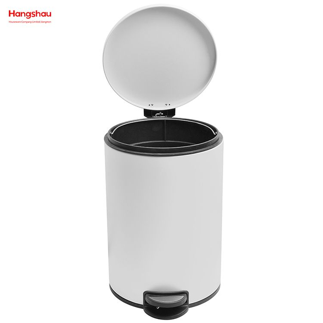 20L سلة المهملات الحمام المعادن موردن نمط مزبلة المطبخ سلة المهملات صناديق الغبار المنزلية لداخلية سلة المهملات مسحوق الطلاء دواسة سلة المهملات 