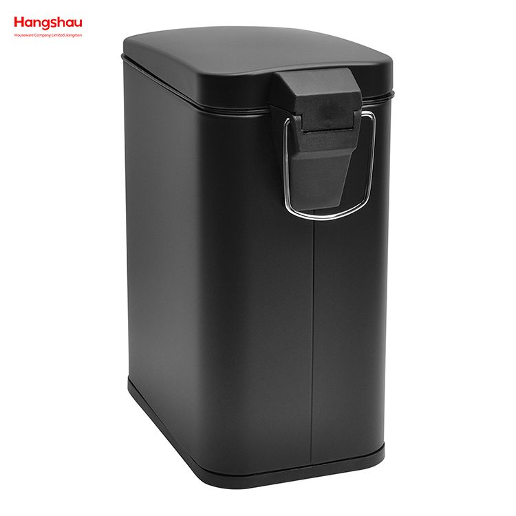 5L المنزلية ساحة الحمام سلة المهملات للداخلية سلة المهملات مسحوق معدني طلاء سلة المهملات صناديق الغبار دواسة موردن نمط سلة المهملات سلة المهملات