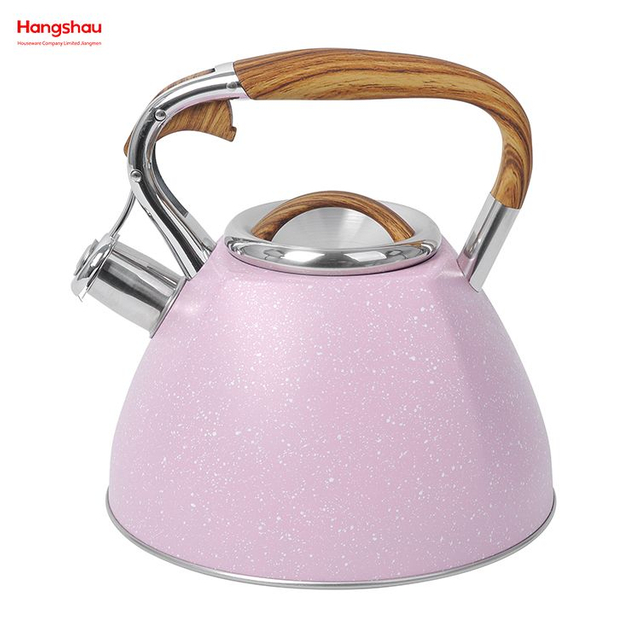 ماء القهوة الفولاذ المقاوم للصدأ صفير غلاية شاي التدفئة غلاية الماء بالجملة مخصص العربية التخييم فندق موقد أعلى صب فوق وعاء 