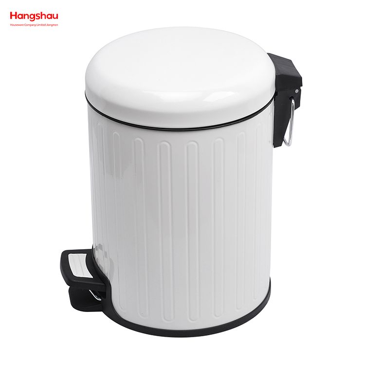 5L مسحوق معدني طلاء دواسة المنزلية سلة المهملات صناديق الغبار للداخلية سلة المهملات سلة المهملات الحمام سلة المهملات نمط موردن سلة المهملات 