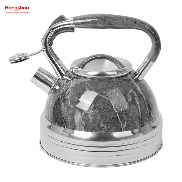 غلاية مياه الفولاذ المقاوم للصدأ غلاية شاي صفير غلاية للمنزل اللوحة براد شاي الماء الساخن 